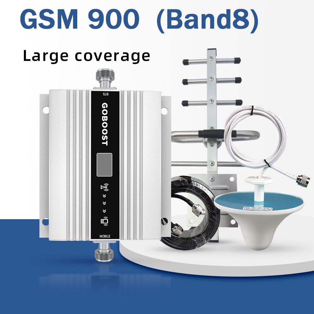 2G 3G 4G Signal Amplifier GSM 900 1800 2100 4G Signal Booster Cellular Amplifier GSM DCS LTE B3 Mobile Network Booster Repeater