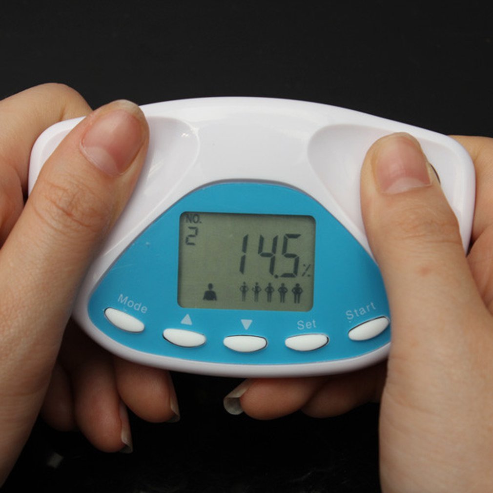 Digital LCD Fat Analyzer Body Fat Monitors Electronic Digital Body Fat Analyzer Tape Measure Pack Skin Muscle Tester