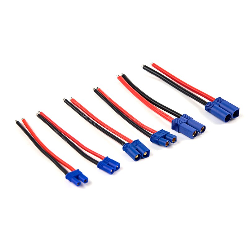 Connecteur mâle/femelle EC2/EC3/EC5, câble en queue de cochon, fil de Silicone, batterie RC Lipo, offre spéciale,