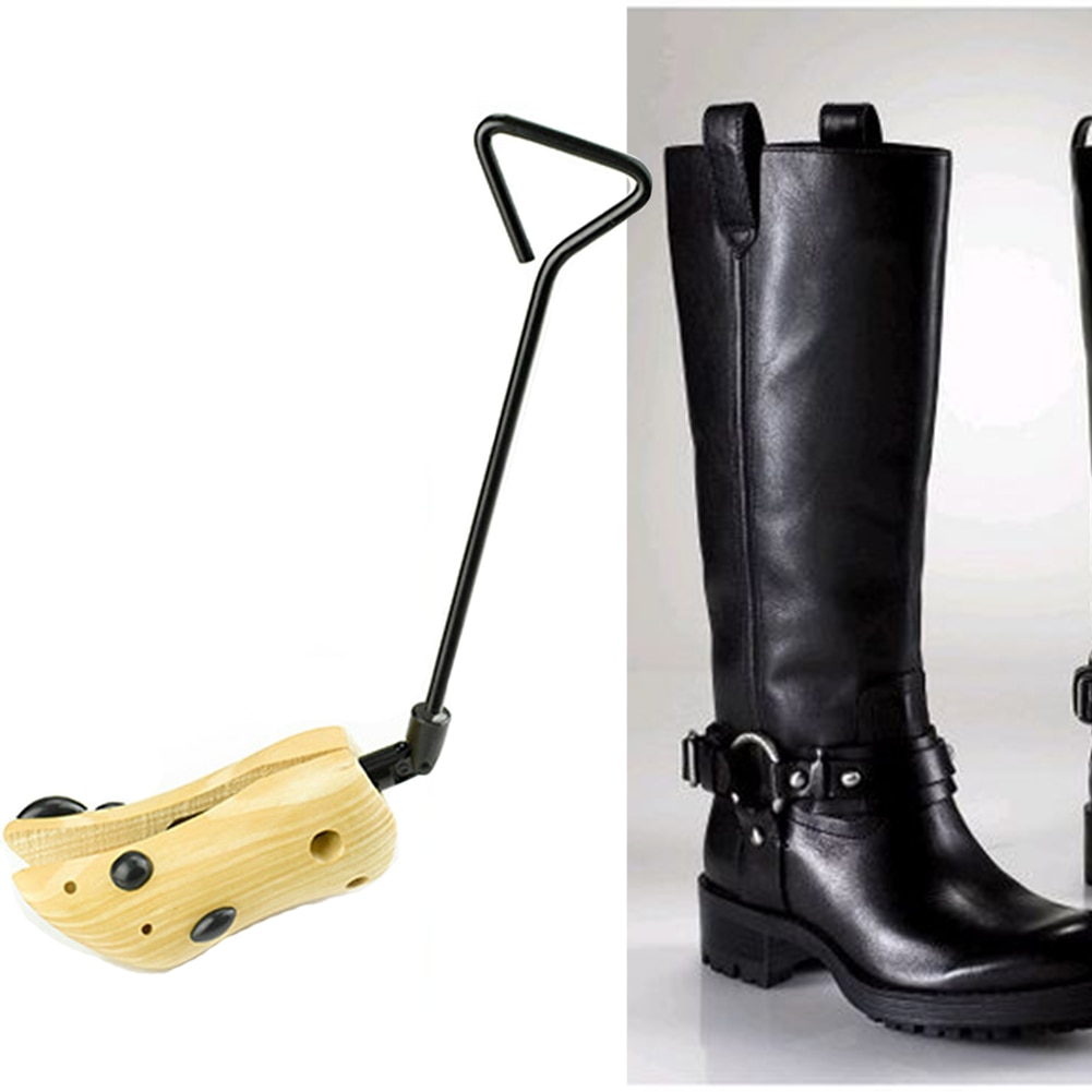 Extenseur de chaussures en bois Anti-pli universel, chaussures en bois, civière, Support de longueur réglable