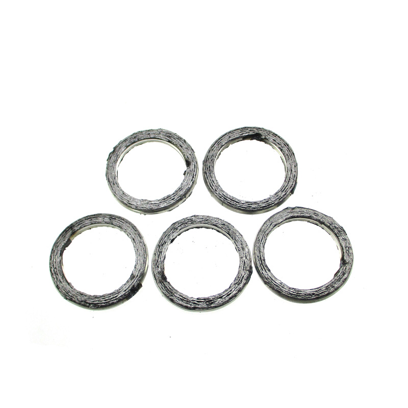 XLJOY 5pcs Exhaust Pipe Gasket ID 30MM OD 38MM For 200cc 250cc ATV Quad Pit Dirt Motor Trail Bike Motorcycle