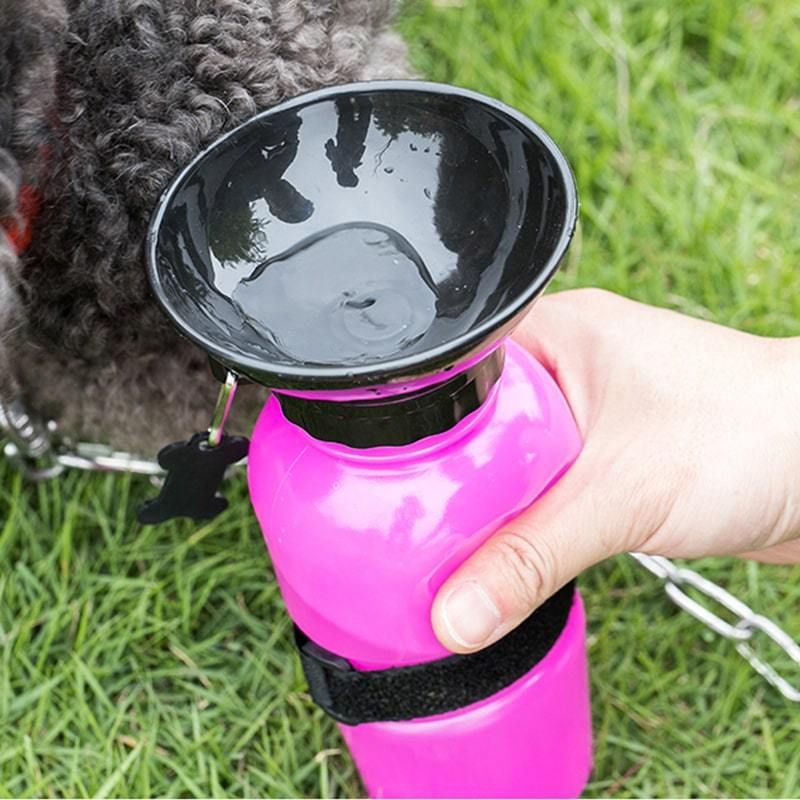 Bebedero portátil para mascotas, alimentador de bebedero, botella de agua de gran capacidad para perros