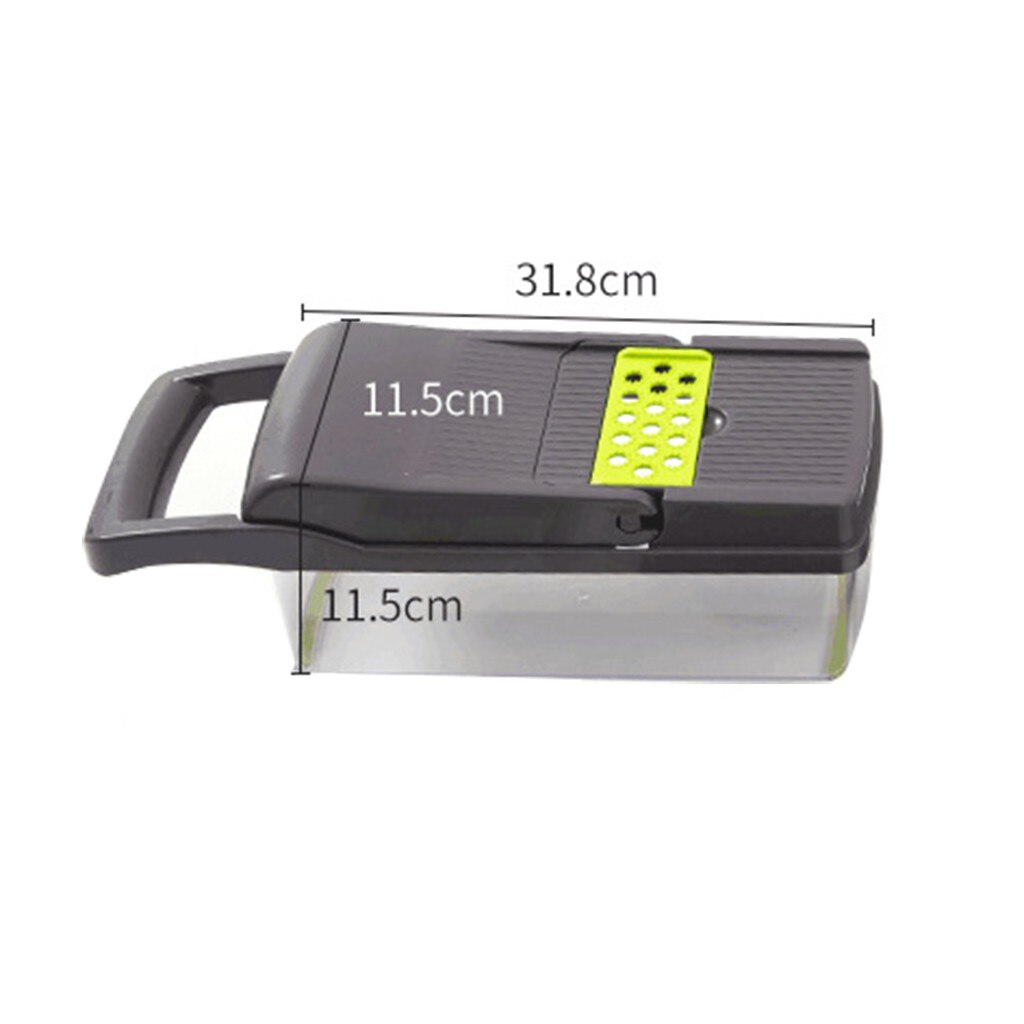 7 en 1 coupe-légumes trancheuse alimentaire Dicer Nicer légumes fruits éplucheur Chopper Cutter carotte fromage râpe #0811g30