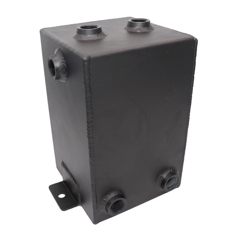 High performance Universal 3L Aluminium Surge tank mirror polish Fuel TANK 3L Universal Fuel Surge Tank 3Litre