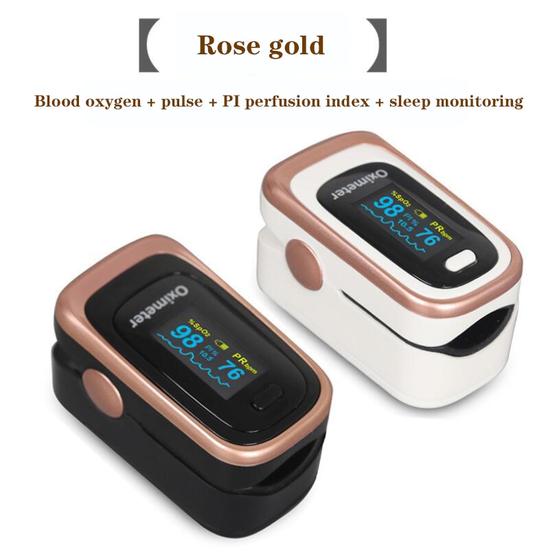 SpO2 PR Oximete Finger Clip Oximeter Respiratory Rate PI Sleep Monitoring Finger Pulse Oximeter Breath Rate