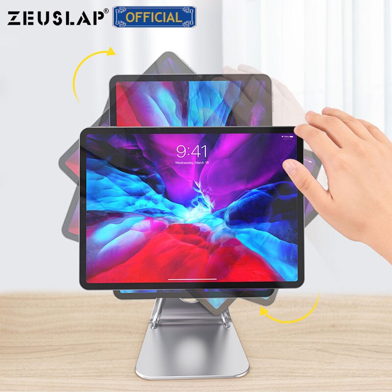 Suporte magnético para tablets, para ipad pro, xiaomi, iphone, huawei, samsung, honor, case com ângulo ajustável