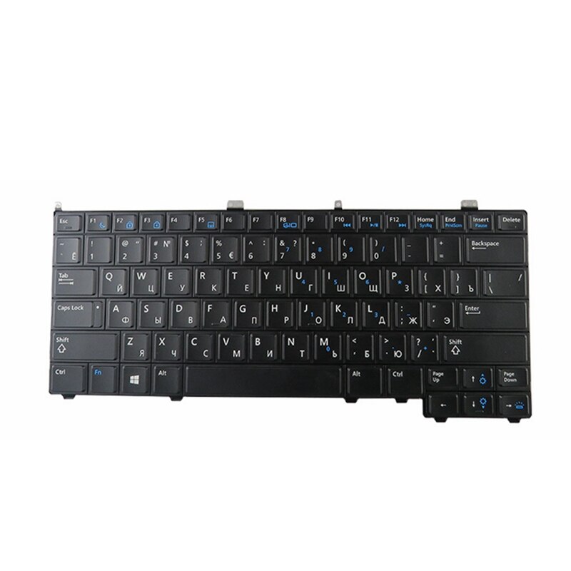 RU backlight for DELL for Latitude E7440 E7240 russian laptop Keyboard with backlit keyboard
