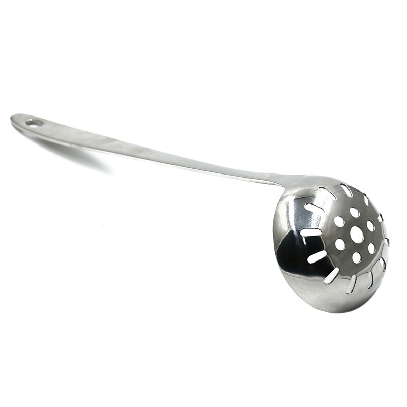 Cuillère passoire en acier inoxydable, épaissie, Pot , cuillère passoire, cuisine Restaurant, cuillère passoire, Gadgets de cuisine 1 pièce