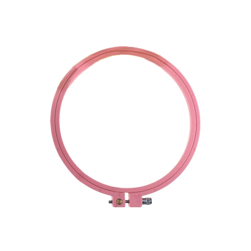 Plastic Embroidery Hoop Ring Frame Cross Verstelbare Naaien Tool Diy Needlecraft Kruissteek Machine Ronde Loop Hand: 15cm