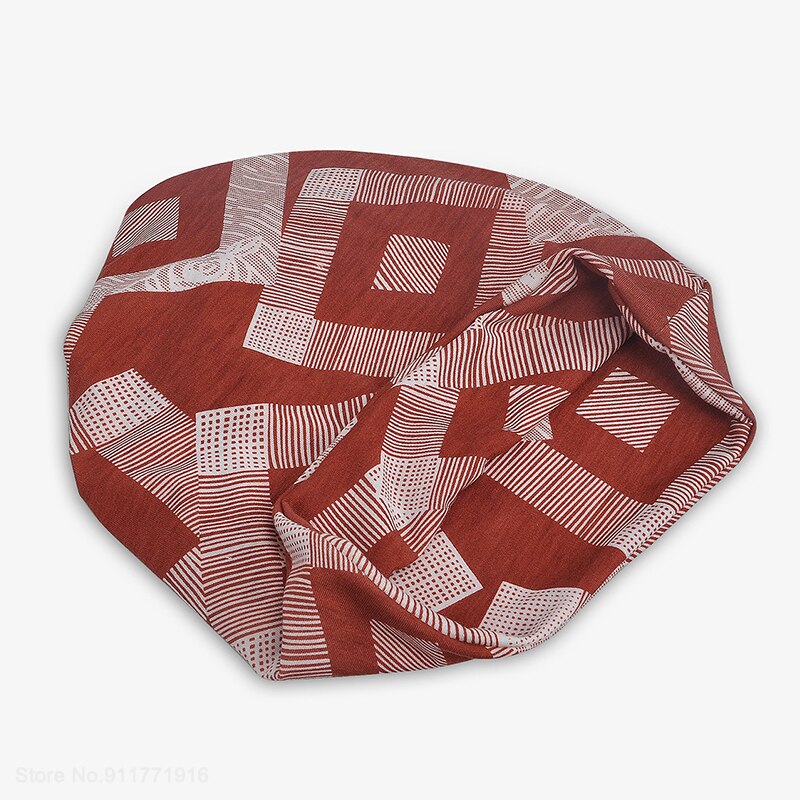 Xiaomi-gorrito con patrón geométrico para hombre y mujer, gorro de punto, turbante, transpirable