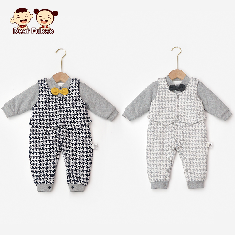 Baby Strampler Winter Brisk Kleidung Kleinkind Neugeborenen Jungen Mädchen Kostüm Overalls Infant Einreiher Kostüm childen Waren