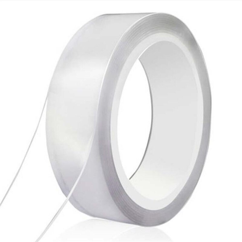 Nano Tape Double Sided Adhesive Tape No Trace Transparent Wall Stickers Reusable Waterproof Scotch Tape For Bathroom Kitchen: 3M