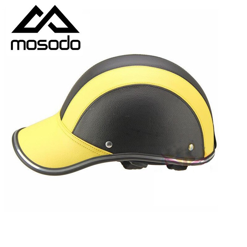 Motorfiets Half Helm Baseball Cap Stylehalf Helm Elektrische Fiets Scooter Anti-Uv Veiligheid Harde Hoed Auto Zomer Eendenbek Cap: 6