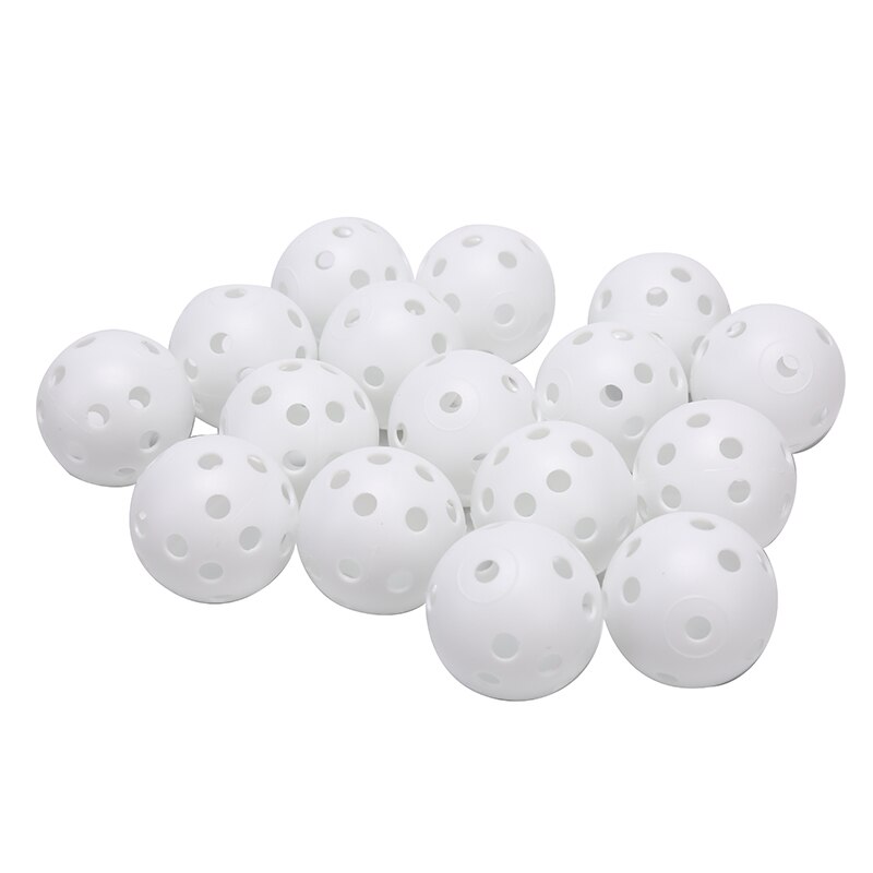 Plastic Elastische Golfballen Whiffle Luchtstroom Hollow Golf Praktijk Training Aids Sport Accessoires Training Voor Pregame Warm Ups