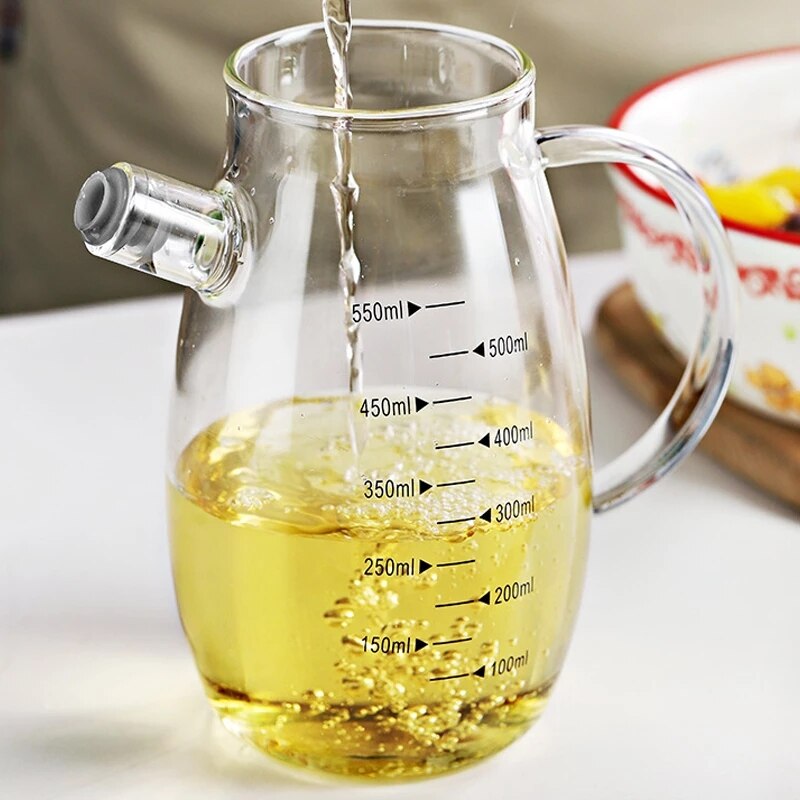 Bouteilles d'huile en verre, épices, assaisonnement, sauce soja, bouteille de stockage, condiment, distributeur d'huile , accessoire de cuisine