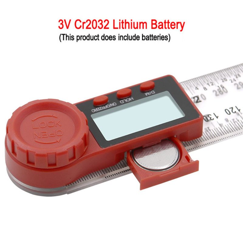 0-200mm 0-300mm Digital Meter Angle Inclinometer Angle Digital Ruler Electron Goniometer Protractor Angle finder Measuring Tool