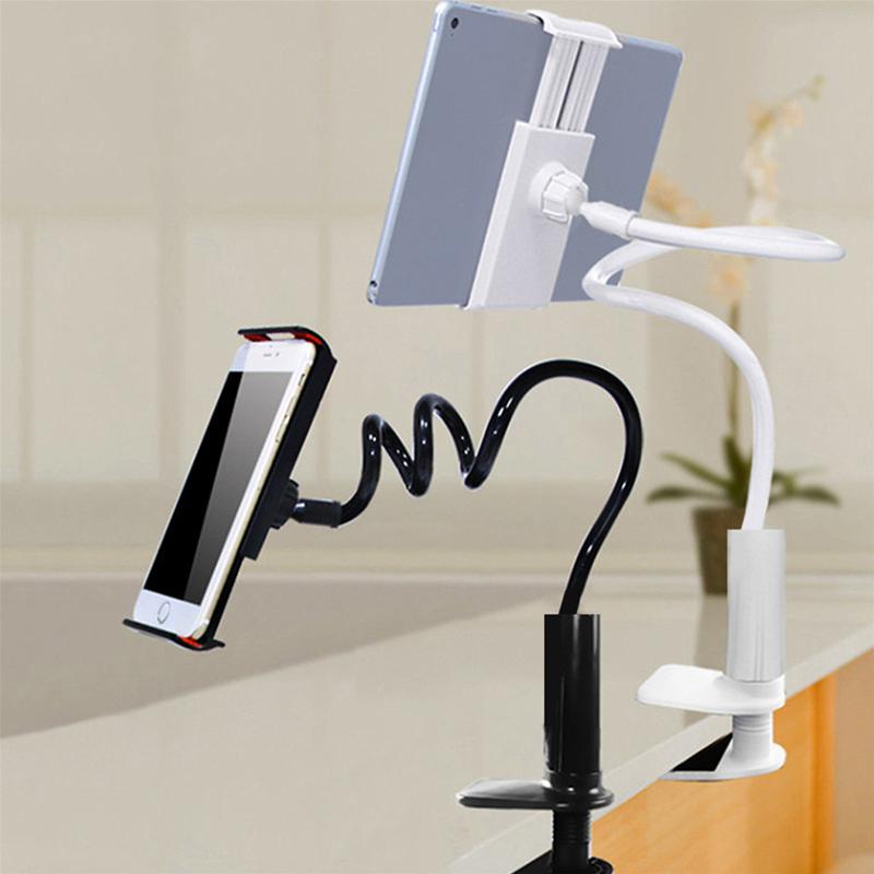 Tablet Holder Stand 360 Degree Flexible Arm Long Lazy People Bed Desktop None Mount for iphone Samsung Huaiwei Xiaomi iPad