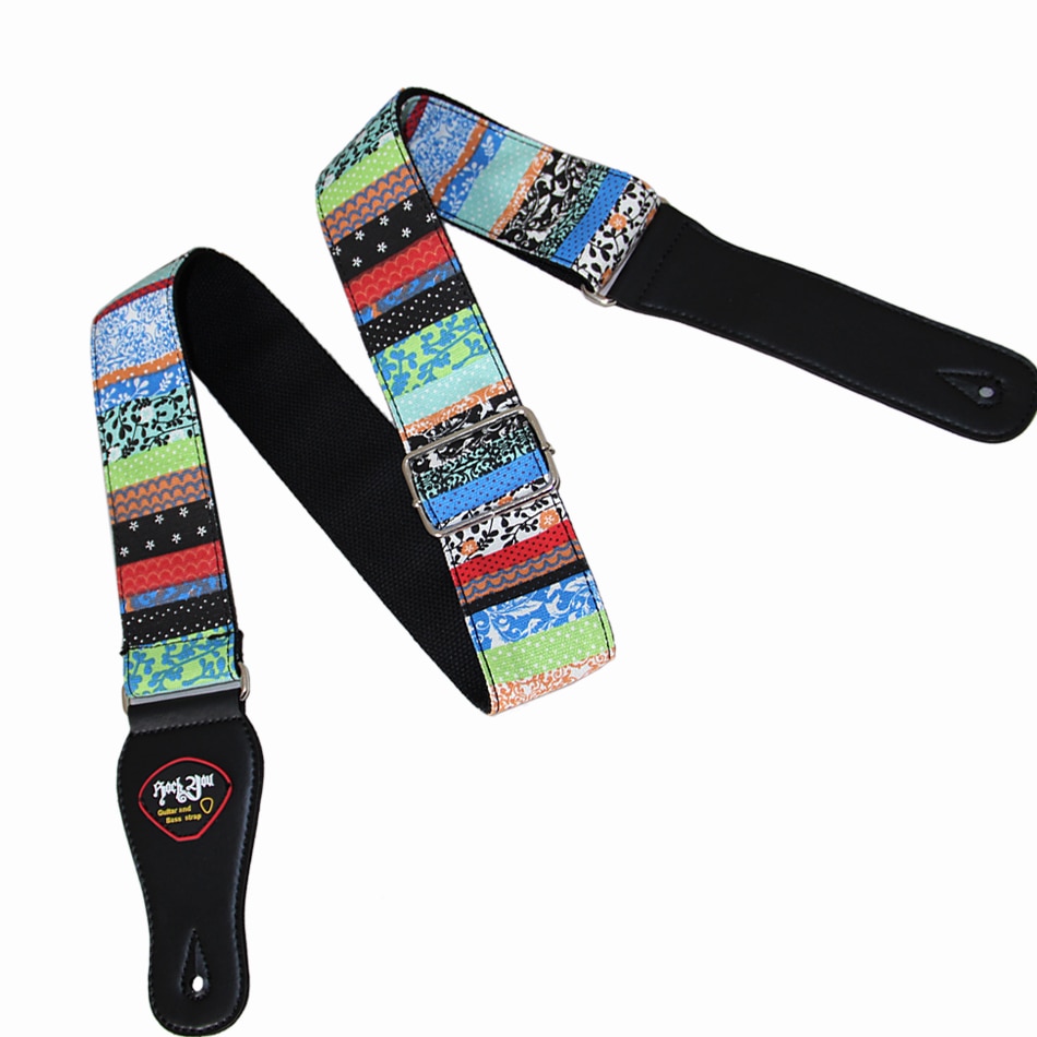 Guitar electric guitar strap classical national style embroidery electric guitar straps
