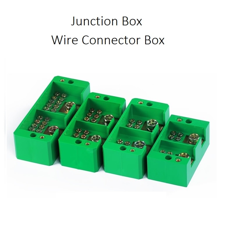 Eletric Wire Junction Box Branching Box Wire Connection Box 2 In 4 6 8 12 Out for House Factory School Hotel Use