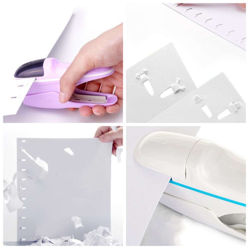 Geen spijkers geen nietjes nietmachine mini schattige boek nietmachine papier nietmachine nietmachine zonder nietjes nietmachine gratis