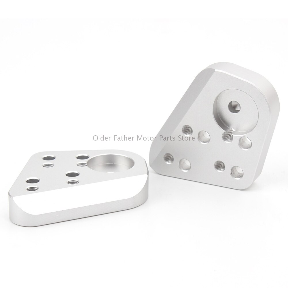 Motorfiets Stuur Riser Bar Mount Handvat Klem Kit Zilveren Accessoires Voor Bmw R1100RT R1150RT R1100R R1150R R1200RT 1994