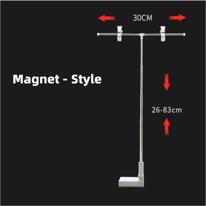 Accessoires de photographie, support d&#39;arrière-plan pour appareil Photo, accessoires d&#39;arrière-plan professionnels pour prise de vue en Studio, bagues cosmétiques: Magnet-Style