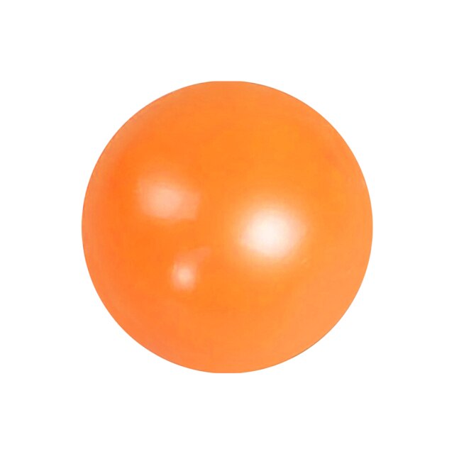 Stok Muur Bal Stress Relief Plafond Ballen Lichtgevende Stress Bal Kleverige Plafond Ballen Speelgoed Voor Kinderen Volwassenen: 6.5cm Orange