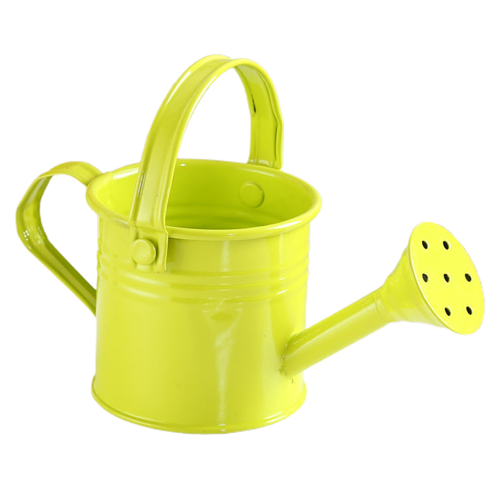 1pc Watering Tin Simple Watering Pot Durable Iron Sprinkling Kettle Portable Can for Garden Home Plants Flower: B3
