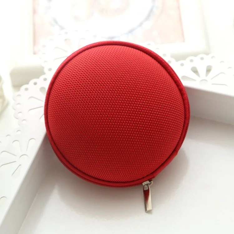 Mini Rits Harde Hoofdtelefoon Houder Case Draagbare Oordopjes Pouch box Oortelefoon Opbergtas Beschermende USB Kabel Organizer: KARMELOOS