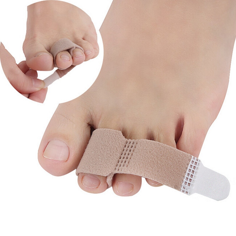 Redresseur d'orteils en tissu, marteau correcteur d'hallux Valgus, séparateur d'orteils, attelle enveloppante, outil de soins pour les pieds