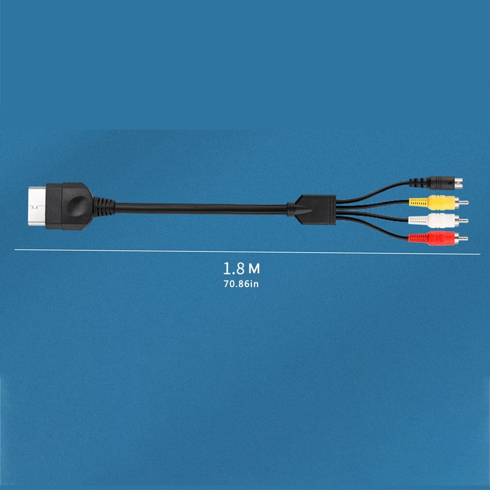 S-Video AV Cable for Sega Dreamcast System Connection Kit AC Adapter Power Cord AV Cable AV Cable For XBOX