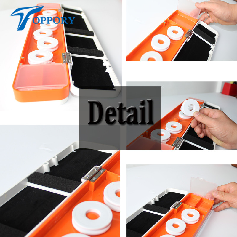 Fishing Tackle Box Multifunctional Herabuna Hera Fishing Line Box Fishing Float Storage Case Bobber Accessories Storage Box
