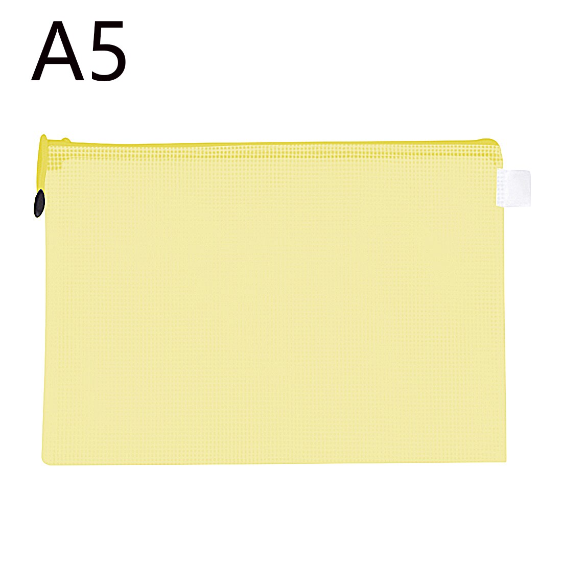 Waterproof Plastic Zipper Paper File Folder Book Pencil Pen Case Bag File document bag A4 Size for office student supplies: 9