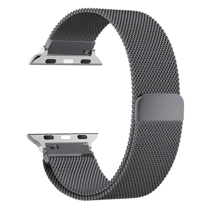 Milanese band voor Apple Watch-banden 44 mm 40 mm 45 mm 49 mm 41 mm 46 mm 42 44 mm armband IWatch-serie 10 9 6 5 SE 7 8 Ultra 2 band: GREEN BLUE / 14mm