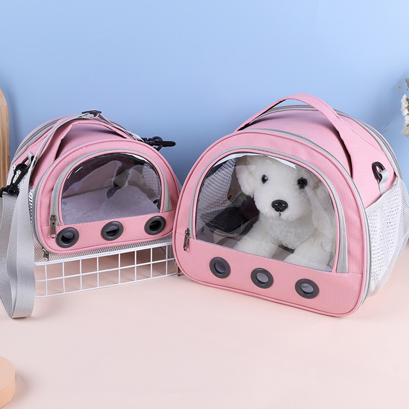 Bolsa transportadora para gatos, perros, pájaros y conejos con cojín de algodón grueso, mochila de aviación para mascotas, bolsa de viaje portátil antisufocación, bolsa para perros y mascotas
