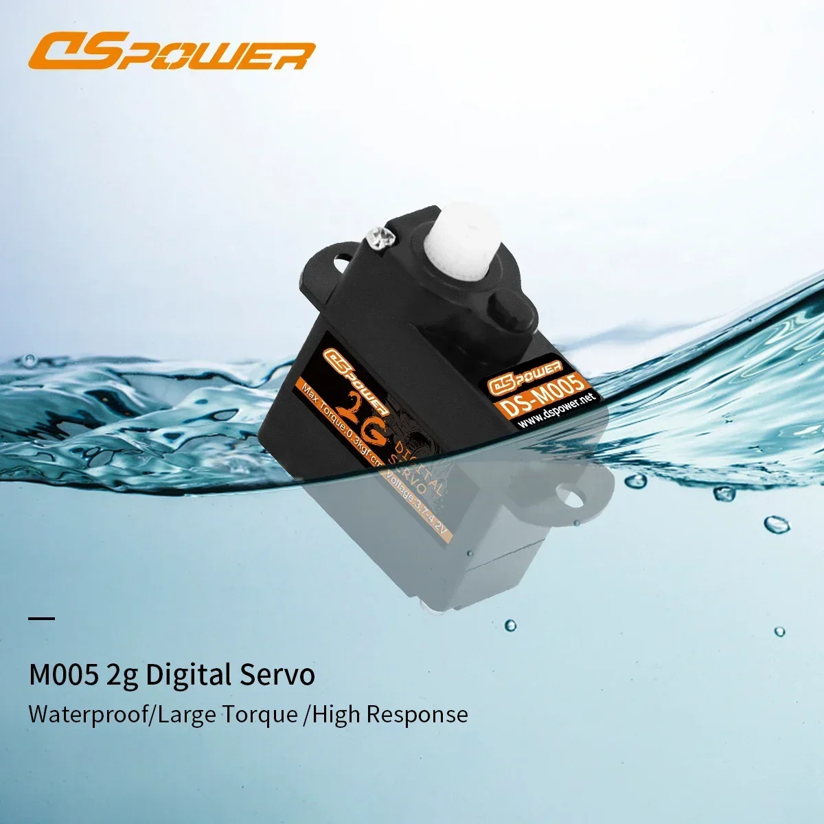 DSPOWER 2g Micro Servo Digital sin núcleo engranaje de plástico JR/JST enchufe Mini Servos para Rc helicóptero avión barco accesorios de modelo de coche