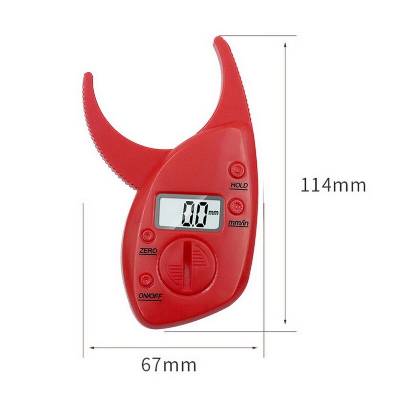 Calibrador de grasa corporal portátil, cinta métrica de Fitness para perder peso, para coser ropa, equipo retráctil de Fitness