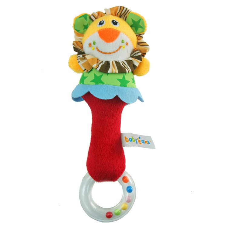 Baby Spielzeug 0-12 Monate Brinquedos Nette Ebene Kleinkind Rasseln & Handys Kleinkind Plüsch Lernen Produkte freundlicher: Löwe