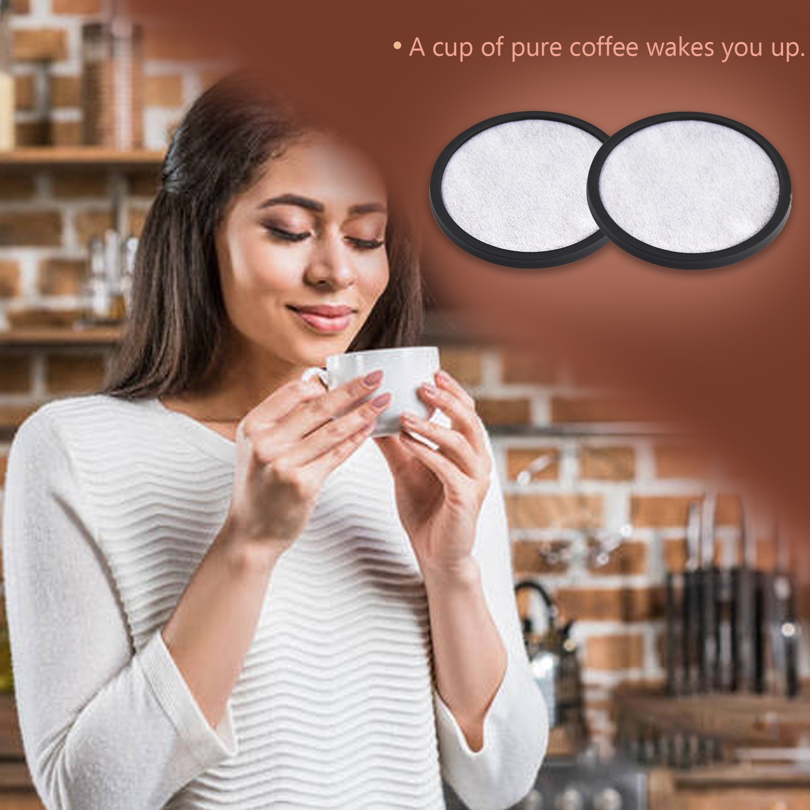 Disque de filtre à eau pour café, compatible avec Mr.Coffee, accessoire de machine, remplacement, paquet de 12