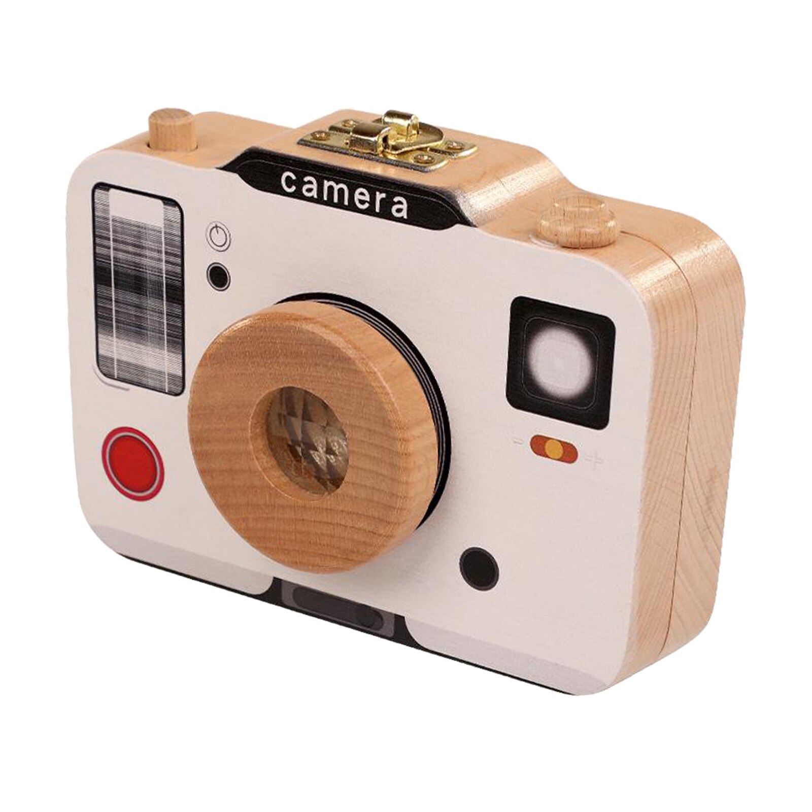 Baby Tooth Box Kids Keepsake Organizer Camera Box for Baby Teeth and Hair: Style D