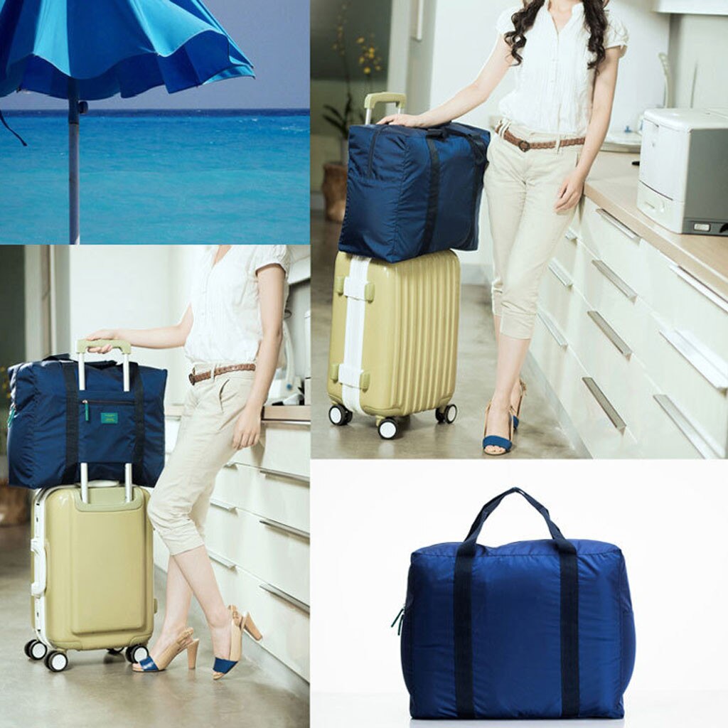 Clothes Storage Bag Travel portable Handbags Summer Waterproof Travel Pouch Folding light Bags Luggage