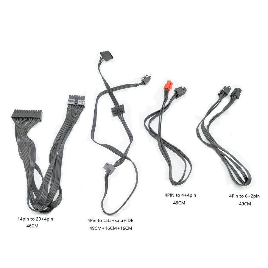 350 Watt 400W Power Supplies Flex ATX Power Supply with Fixed Cables and 80 Plus Gold with 6Pin PCIe Connector 110V 220v