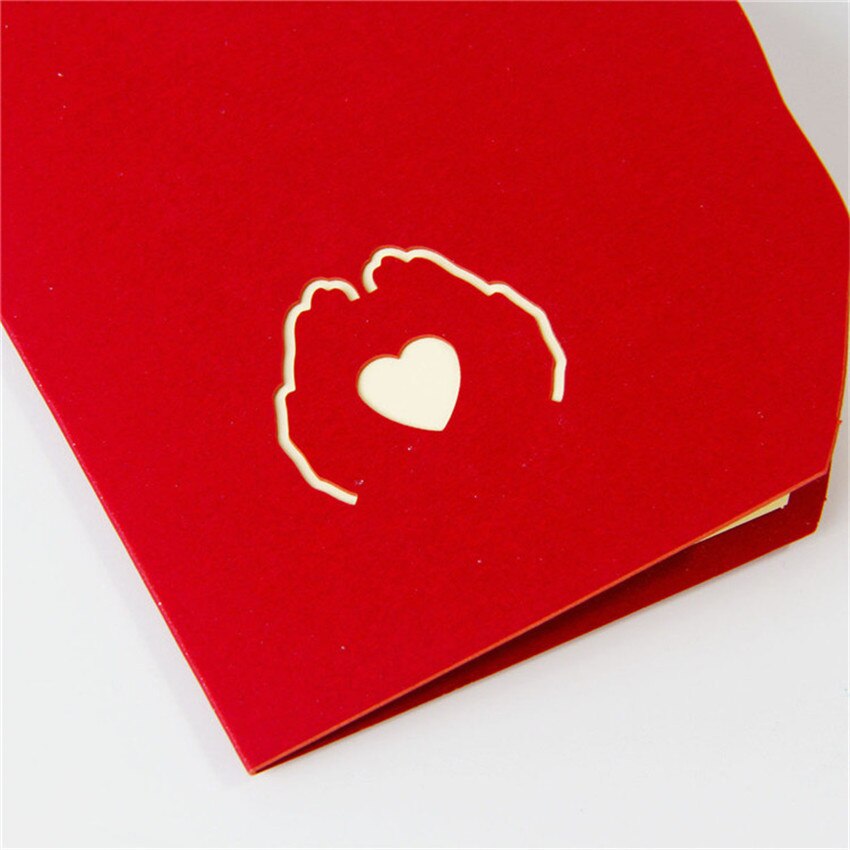 1 Set 3D Greeting Card DIY Birthday Party Invitation Card With Envelope, Valentines Day Postcard Greeting Cards