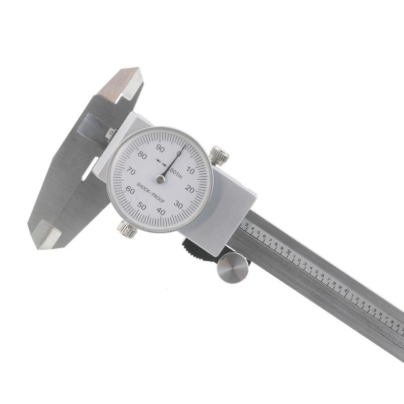 Factory-Outlet 0-6&quot; Inch Dial Vernier Caliper 6 Inch .001&quot; Shock Proof Dial Caliper Gauge Micrometer: 0.001inch