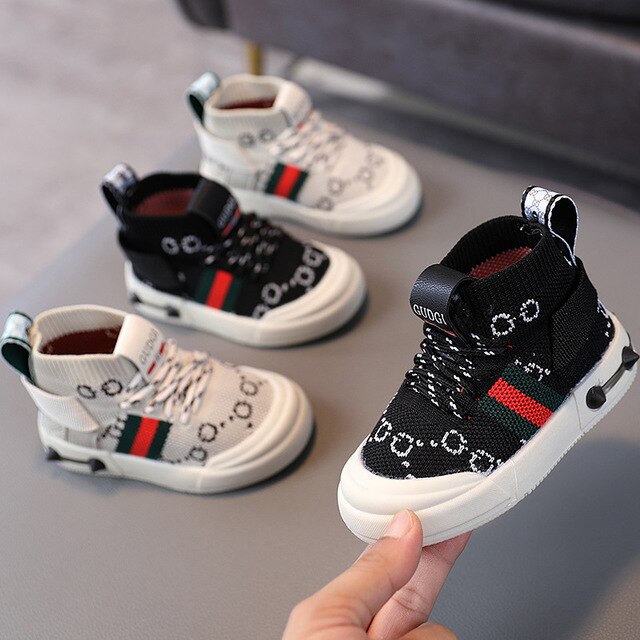 Autumn Kids Shoes Unisex Toddler Girls Boys Sneakers Mesh Breathable Casual Children Shoes Size 21-30
