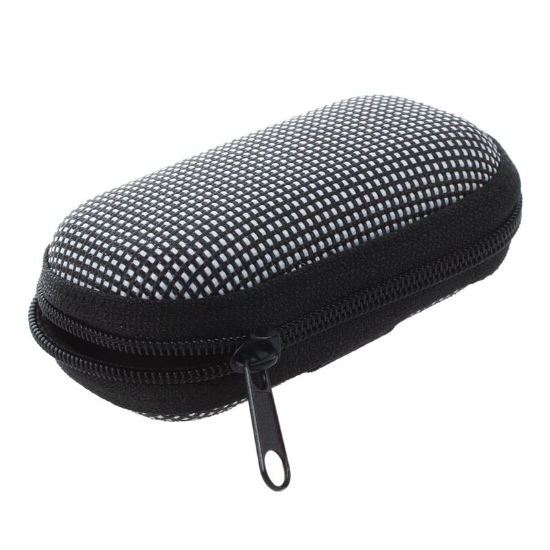 Zwart-wit gestippelde beschermhoes voor opvouwbare presbyopische leesbrillen: Default Title