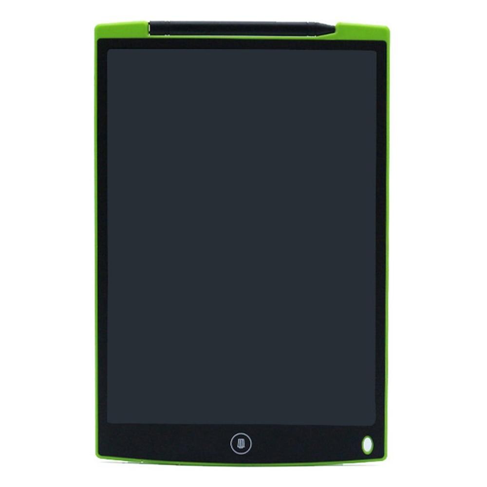 8.5/12 Inches LCD Electronic Handwriting Board Drawing Tablet Paperless Notepad For Children and Adult As A: green 12 inch