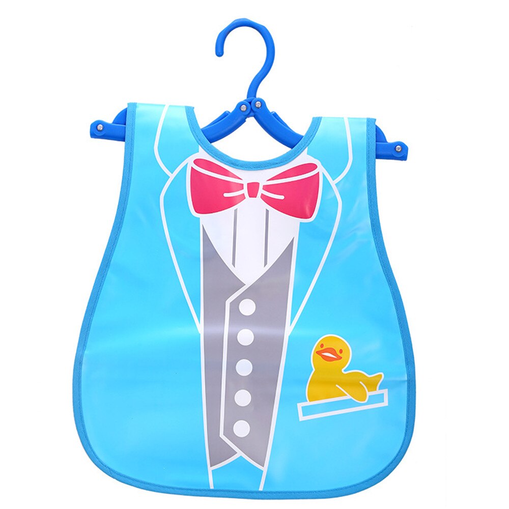 Afille Slabbers Cartoon Print Baby Spullen Plastic Waterdicht Verstelbare Baby Schort Lunch Voeden Kleding Unisex Baby Accessoires: 10