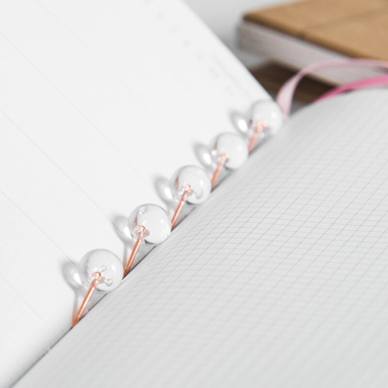 100Pcs Rose Gold Push Pins Punaises Transparante Plastic Ronde Head Kaart Kopspijkers Voor Opknoping Foto 'S Posters Documenten Muur Kaarten