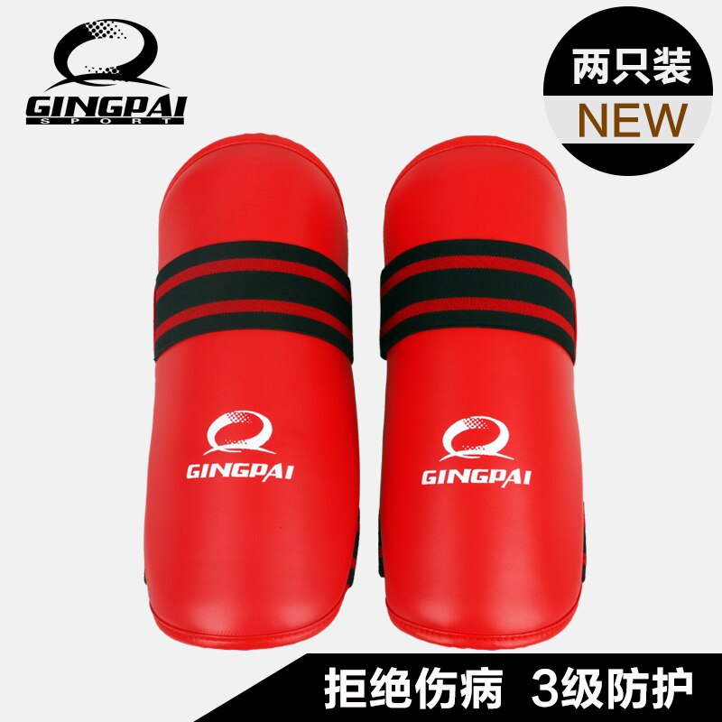 Mma shin guard vermelho preto boxe taekwondo perna gaurds kickboxing luta muay thai shank protetores de treinamento almofadas esportivas